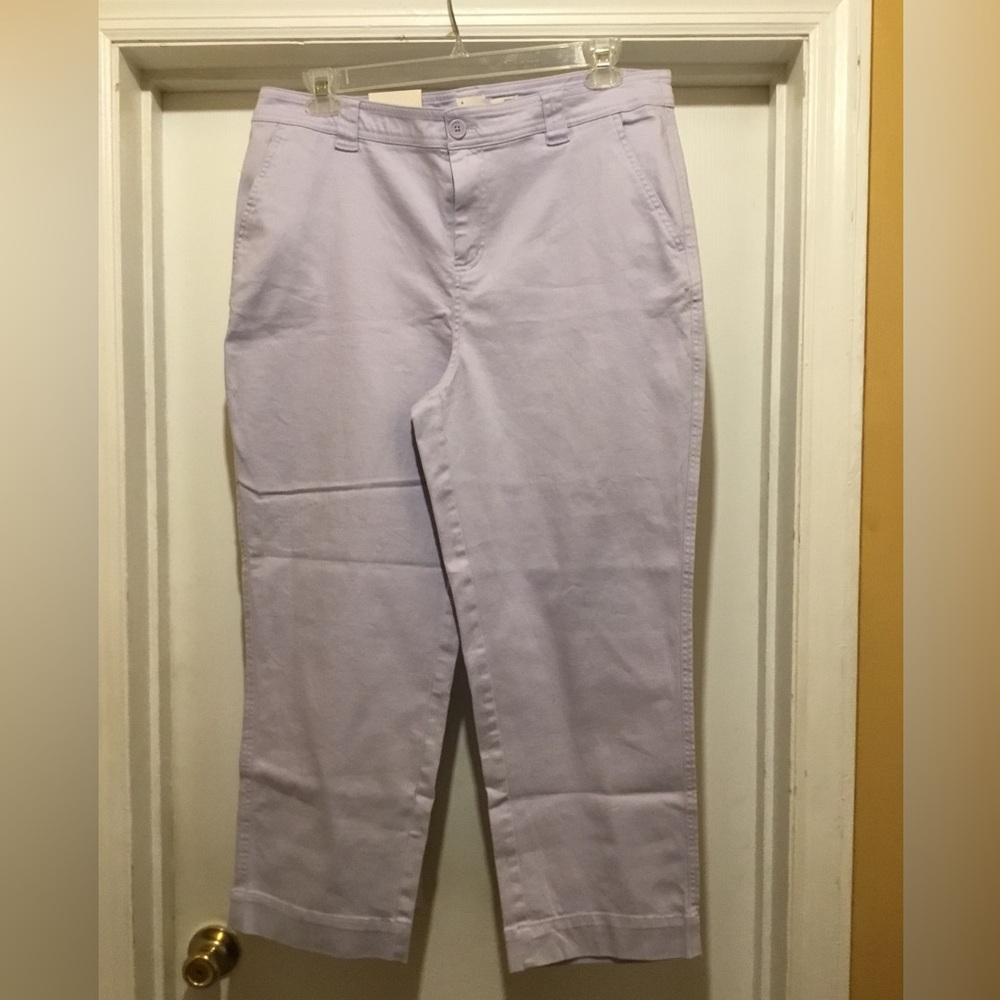 Straight Crop Pants